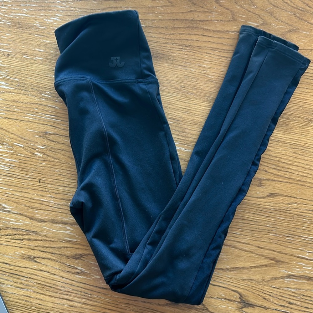 Jo and Jax black leggings with mesh design